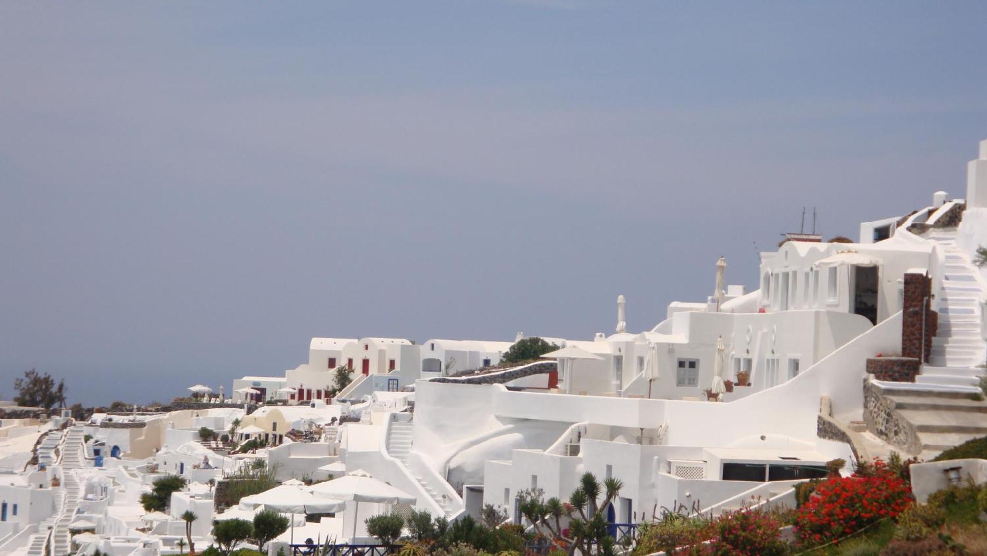 Captain John Villas Oia - Caldera & Sunset View Bagian luar foto