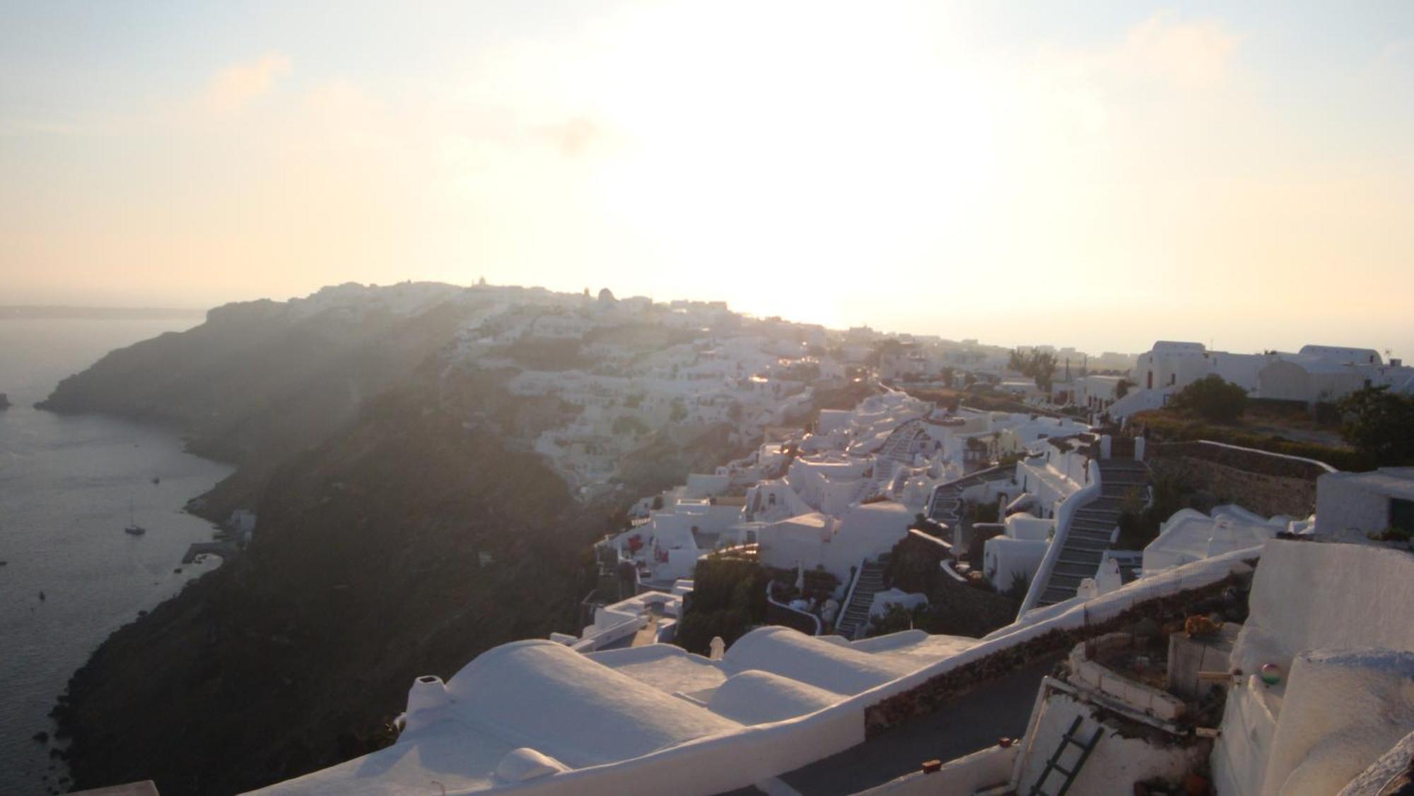 Captain John Villas Oia - Caldera & Sunset View Bagian luar foto